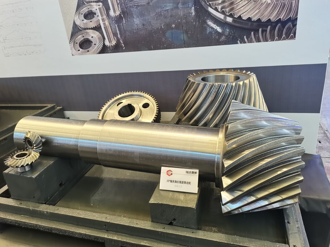 বিভিন্ন শিল্প অ্যাপ্লিকেশনের জন্য সোজা দাঁত প্রোফাইলের সাথে কাস্টমাইজড উচ্চ কঠোরতা বেভেল পিনিওন গিয়ার